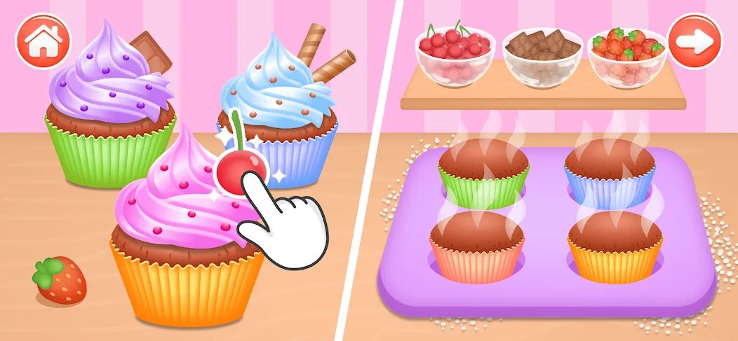 Kids Cooking Games 2+ Year Old  [МОД Unlimited Money] Screenshot 3