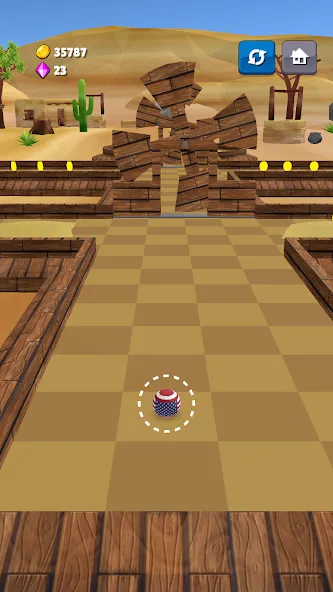 Mini Golf Game - Putt Putt 3D (Мини Гольф Челлендж)  [МОД Menu] Screenshot 2