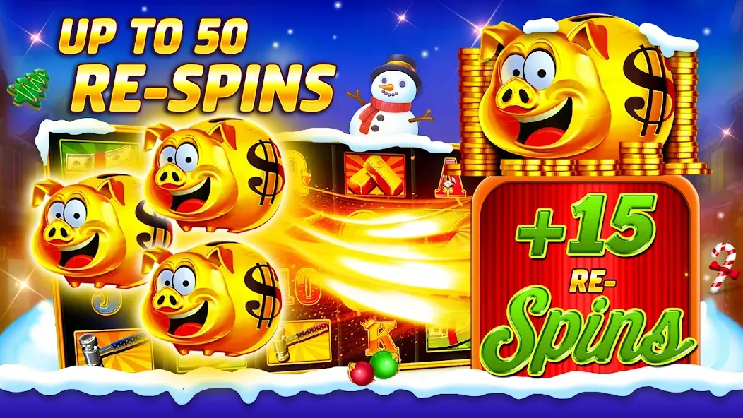 Clubillion Vegas Casino Slots (Клабиллион Вегас Казино Слотс)  [МОД Много денег] Screenshot 4