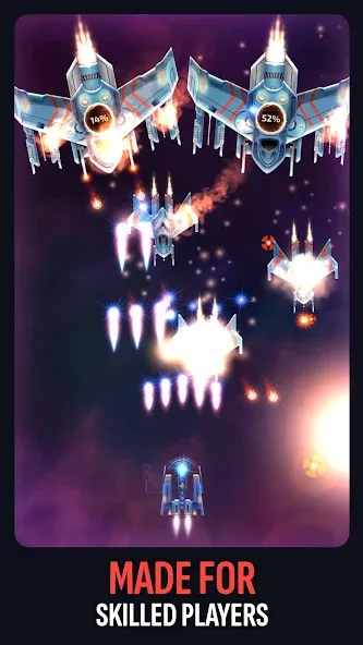 Galaxy Keeper: Space Shooter  [МОД Бесконечные монеты] Screenshot 3