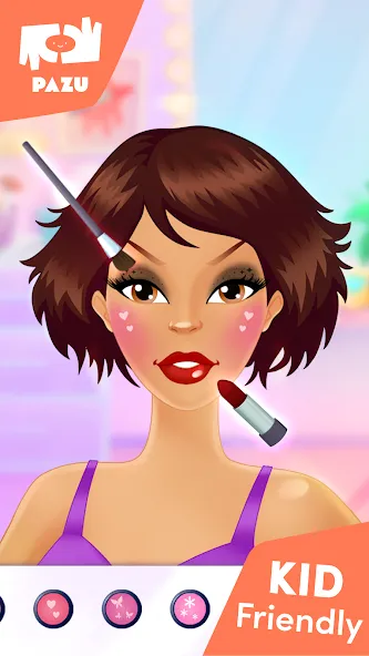 Makeup Girls - Games for kids  [МОД Unlocked] Screenshot 3