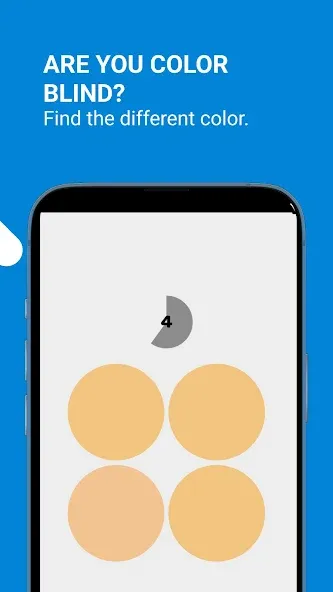 Color Blind Test Game  [МОД Бесконечные деньги] Screenshot 5