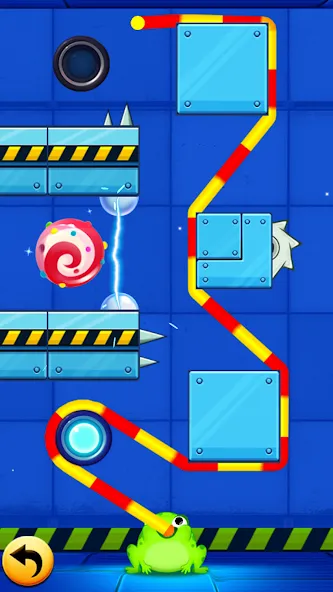 Frog Thife: Candy Thief Puzzle (Фрог Тифе)  [МОД Много монет] Screenshot 2