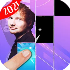 Взломанная Shivers - Sheeran Piano Tiles (Шиверс)  [МОД Mega Pack] - полная версия apk на Андроид