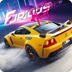 Скачать взлом Furious: Heat Racing 2024 (Фьюриъс)  [МОД Много денег] - полная версия apk на Андроид