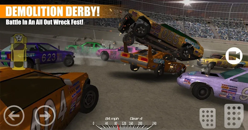 Demolition Derby 2 (Демолиция Дерби 2)  [МОД Mega Pack] Screenshot 1