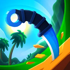 Скачать взломанную Flippy Knife: 3D flipping game (Флиппи Найф)  [МОД Menu] - последняя версия apk на Андроид