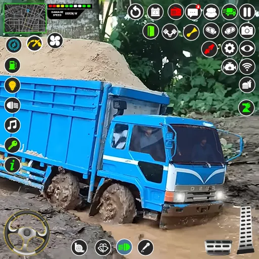 Mud Truck Runner Simulator 3D  [МОД Все открыто] Screenshot 1