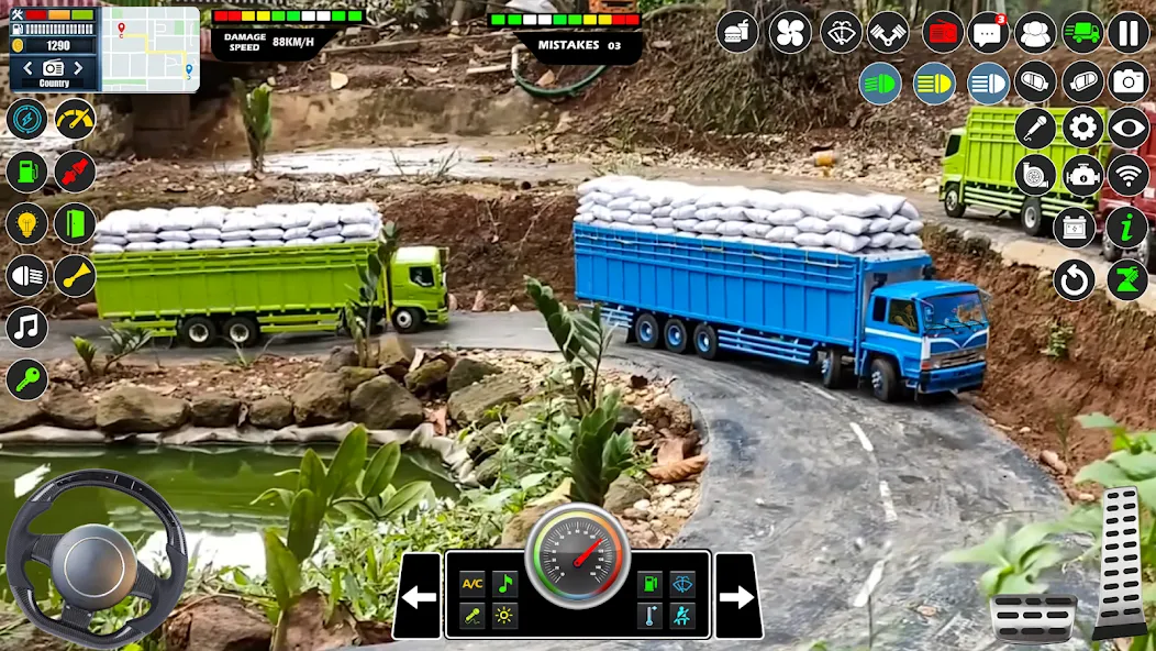 Mud Truck Runner Simulator 3D  [МОД Все открыто] Screenshot 3