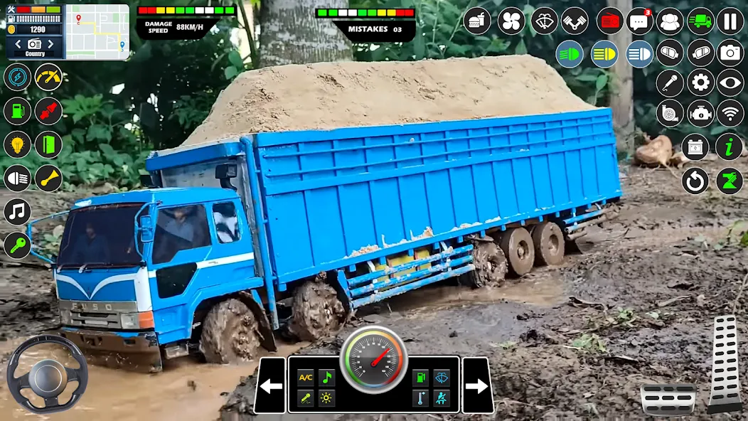 Mud Truck Runner Simulator 3D  [МОД Все открыто] Screenshot 4