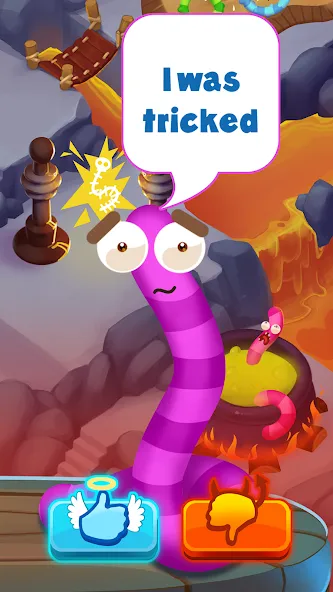 Worm out: Brain teaser games (Ворм аут)  [МОД Меню] Screenshot 3