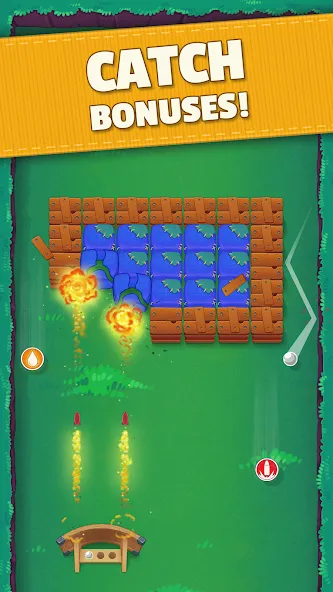 Bouncefield: Brick Breaker (Баунсфилд)  [МОД Много монет] Screenshot 3