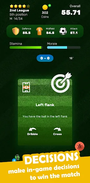 Football Career Soccer Legend  [МОД Unlimited Money] Screenshot 4