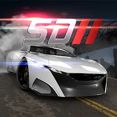 Взлом Street Drag 2: Real Car Racing (Стрит Дрэг 2)  [МОД Много монет] - последняя версия apk на Андроид