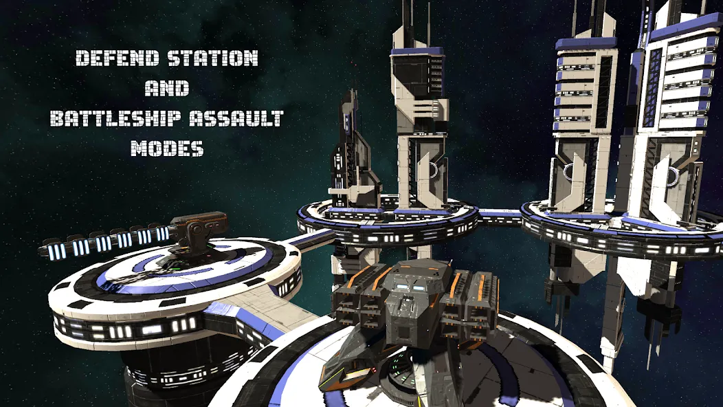 Space Turret - Defense Point (Спейс Туррет)  [МОД Много монет] Screenshot 3