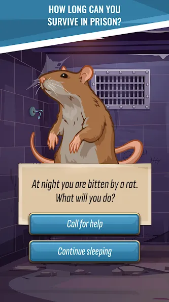 Hoosegow: Prison Survival (Хузгау)  [МОД Бесконечные монеты] Screenshot 1