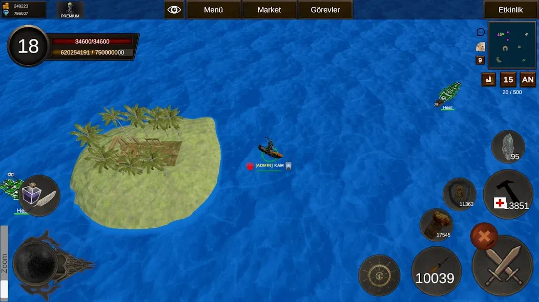 Naval Battle Online (Навальное Сражение Онлайн)  [МОД Unlimited Money] Screenshot 3