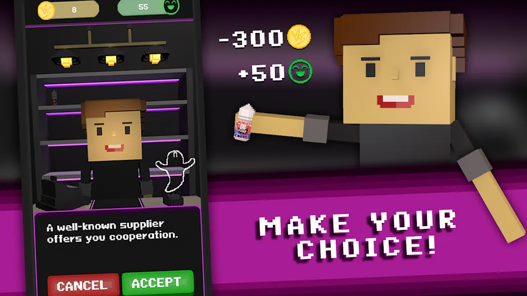 Vape Boss: Shop Simulator 3D  [МОД Бесконечные деньги] Screenshot 1