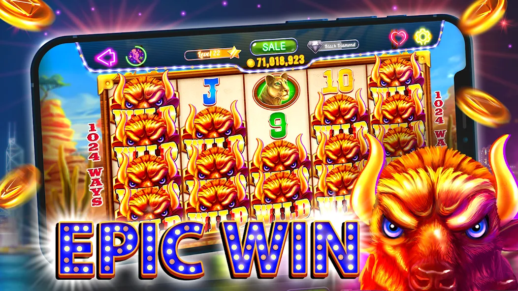 Old Vegas Slots - Casino 777 (Олд Вегас Слотс)  [МОД Много монет] Screenshot 4