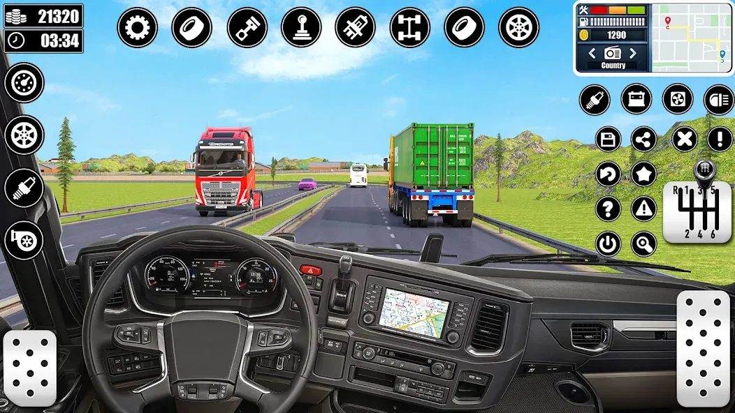 Cargo Delivery Truck Games 3D (Карго Деливери Трак Игры 3D)  [МОД Menu] Screenshot 4