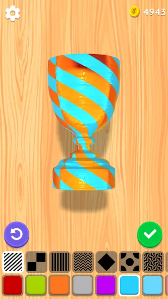 Wood Turning 3D - Carving Game  [МОД Unlocked] Screenshot 5