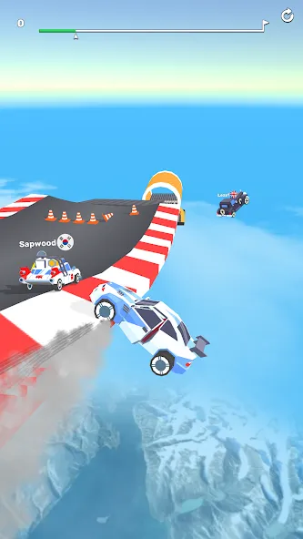 Ramp Racing 3D — Extreme Race  [МОД Много денег] Screenshot 1