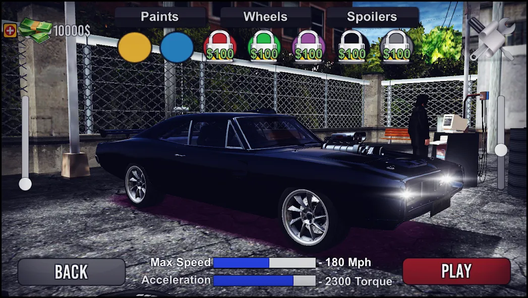 Charger Drift Simulator (Чарджер Дрифт Симулятор)  [МОД Много монет] Screenshot 2