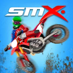 Взлом SMX: Supermoto Vs. Motocross (СМХ)  [МОД Много монет] - полная версия apk на Андроид