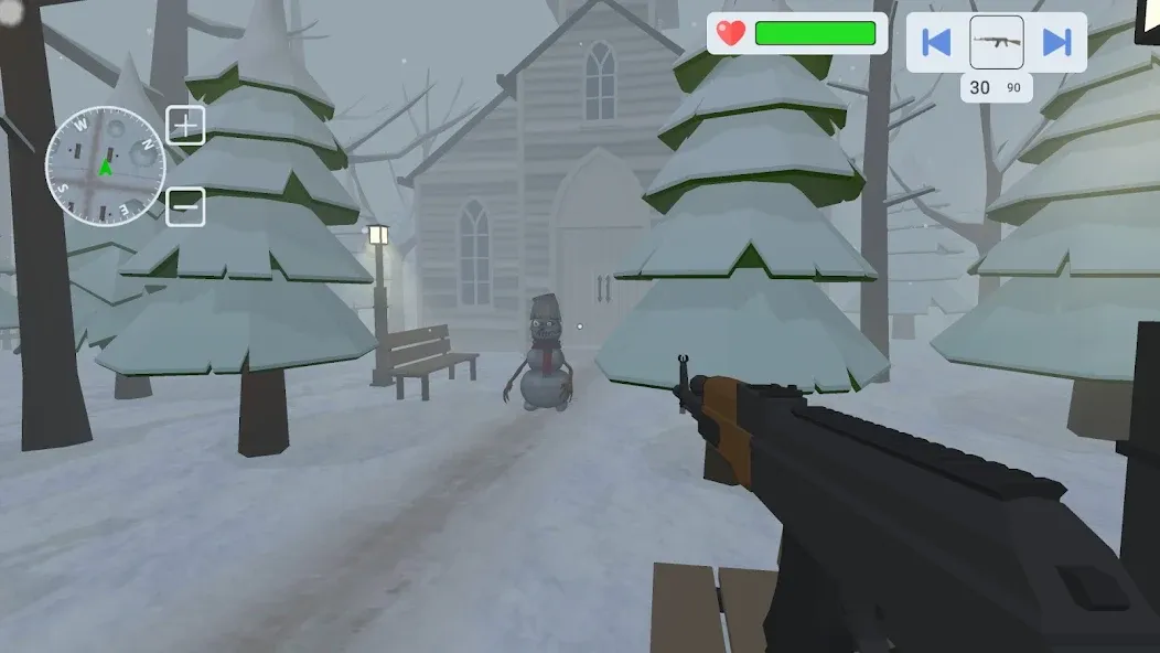 Evil Snowmen 2 (Ивил Сномен 2)  [МОД Много монет] Screenshot 1