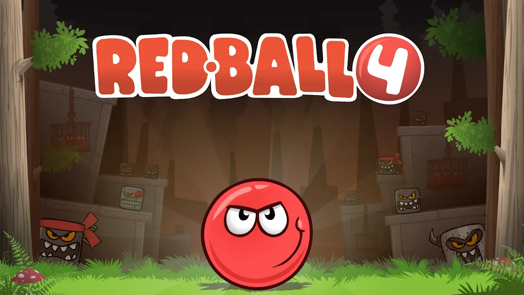 Red Ball 4 (Рэд Болл 4)  [МОД Бесконечные монеты] Screenshot 1