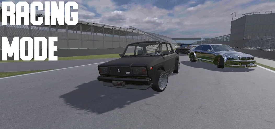 Sensitive Car Racing (Сенситив Кар Рейсинг)  [МОД Бесконечные деньги] Screenshot 3