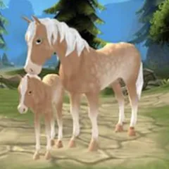 Скачать взлом Horse Paradise: My Dream Ranch  [МОД Unlimited Money] - стабильная версия apk на Андроид