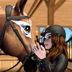 Скачать взлом Star Equestrian - Horse Ranch (Стар Иквестриан)  [МОД Много монет] - последняя версия apk на Андроид