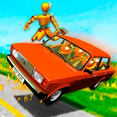 Скачать взломанную VAZ Crash Test Simulator 2  [МОД Много денег] - стабильная версия apk на Андроид