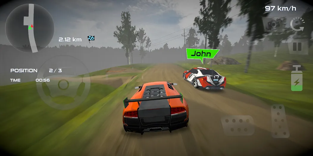 Rally Car : Extreme Fury Race (Ралли Кар)  [МОД Много денег] Screenshot 2