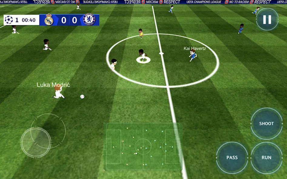 Champions League - UEFA Game (Чемпионс Лига)  [МОД Меню] Screenshot 4