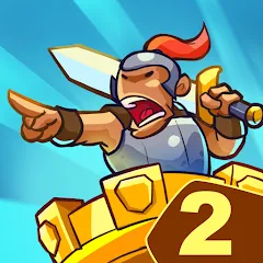 Взломанная King of Defense 2: Epic TD (Кинг оф Дефенс 2)  [МОД Много монет] - стабильная версия apk на Андроид