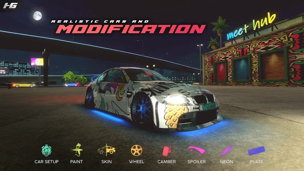 Heat Gear - Race & Drift World (Хит Гир)  [МОД Бесконечные деньги] Screenshot 4
