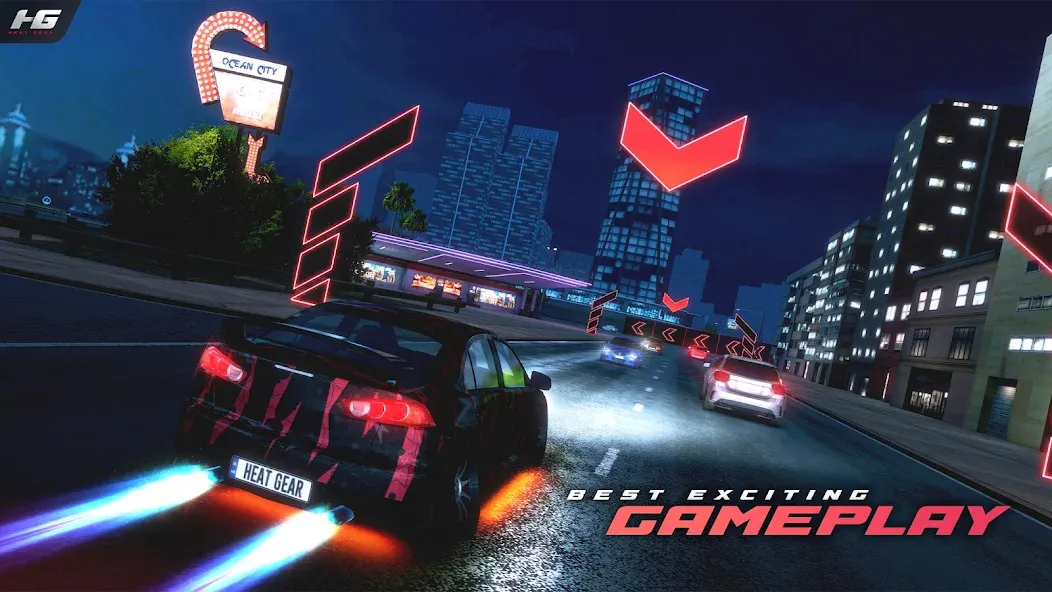 Heat Gear - Race & Drift World (Хит Гир)  [МОД Бесконечные деньги] Screenshot 5