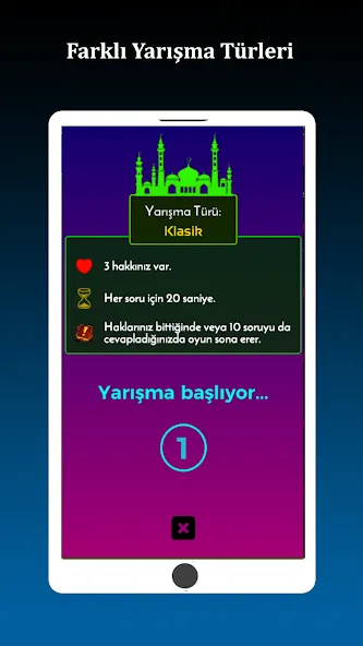 İslami Bilgi Yarışması  [МОД Меню] Screenshot 4