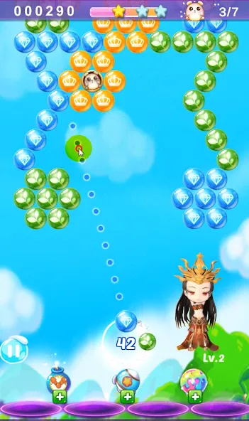 Shoot Bubble Puzzle (Шут Бабл Пазл)  [МОД Много монет] Screenshot 3