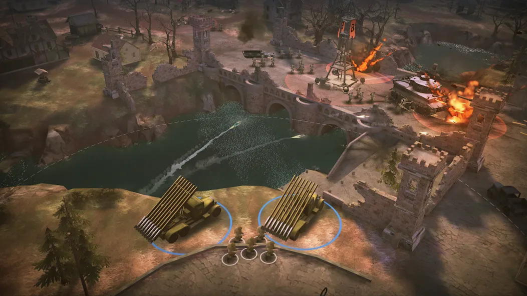 World War Armies: WW2 PvP RTS (Ворлд Вор Армиз)  [МОД Unlimited Money] Screenshot 5