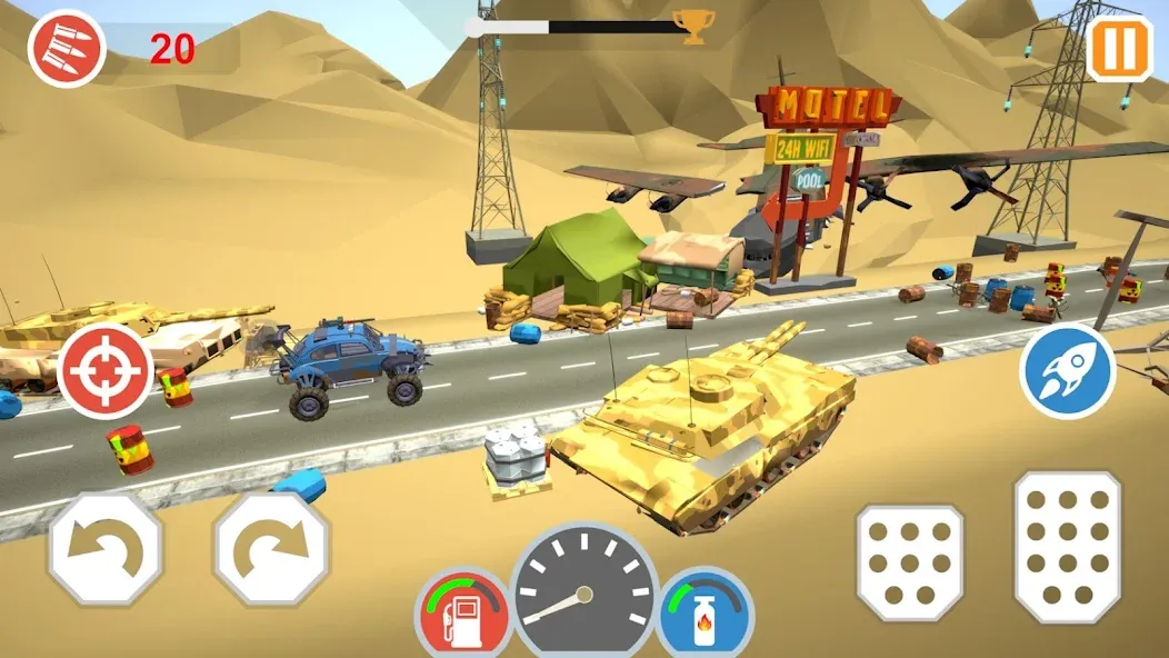 Zombie Cars Crush: Racing Die (Зомби Карс)  [МОД Mega Pack] Screenshot 3