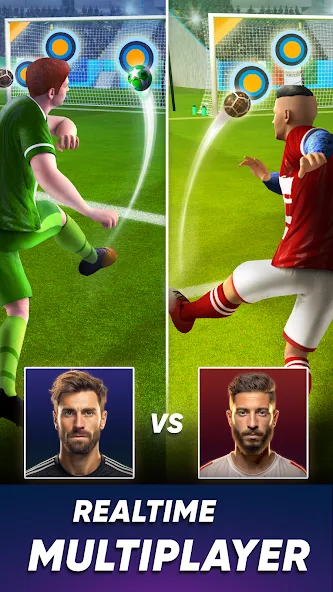 SOCCER Kicks - Stars Strike 24 (ФУТБОЛ Киксы)  [МОД Бесконечные деньги] Screenshot 1