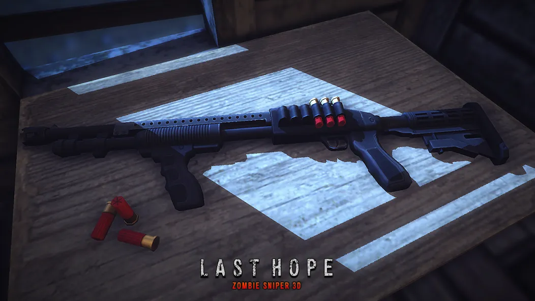 Last Hope - Zombie Sniper 3D (Ласт Хоуп)  [МОД Бесконечные монеты] Screenshot 2