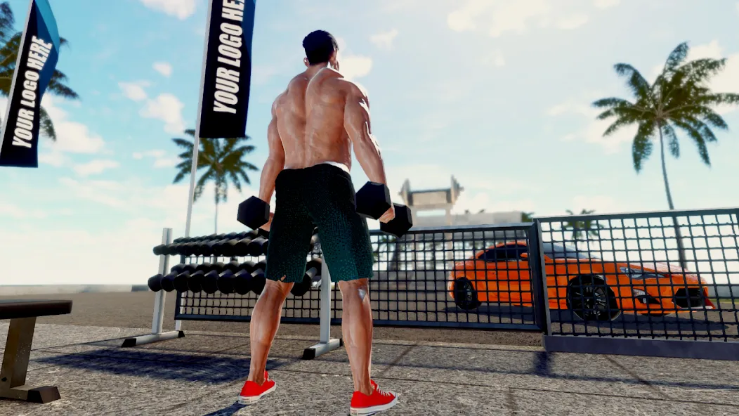 Iron Muscle IV - GYM simulator (Айрон Масл АйВи)  [МОД Mega Pack] Screenshot 2