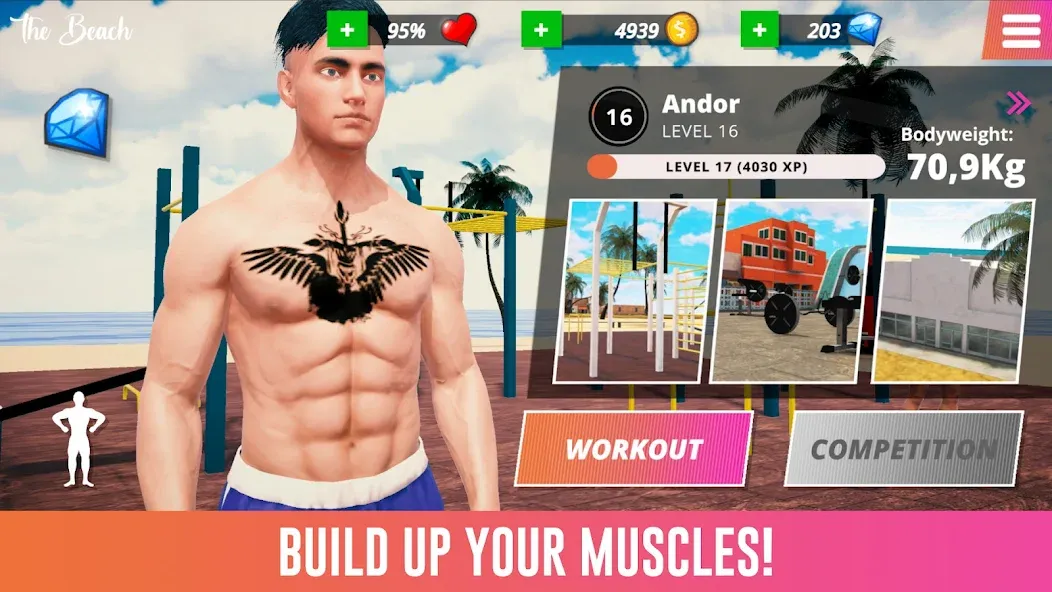 Iron Muscle IV - GYM simulator (Айрон Масл АйВи)  [МОД Mega Pack] Screenshot 4