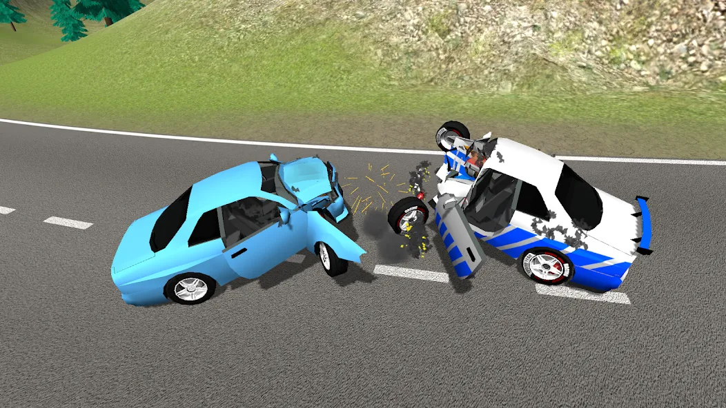 Car Destruction Simulator 3D (Кар Деструкшн Симулятор 3Д)  [МОД Бесконечные монеты] Screenshot 2