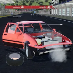 Скачать взломанную Destructive Car Race Generator (Деструктивный Генератор Гоночных Автомобилей)  [МОД Много монет] - стабильная версия apk на Андроид