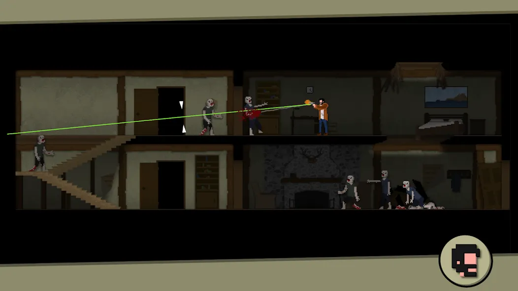 Jonny vs Zombie: Shooter game (Джонни против Зомби)  [МОД Бесконечные деньги] Screenshot 2